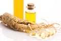 Extract of ginseng root Royalty Free Stock Photo