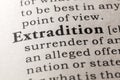 definition of the word extradition