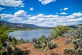 A beautiful lake park in Cortez, Colorado