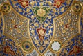 Extraordinary ceilings in the summer Palace of the Emir of Bukhara.