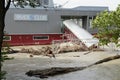 Extraordinary flood, on Danube in Bratislava