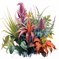 Extravagant Arrangement of Various Plant Stems