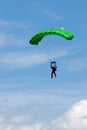 Extreem sports. parachuting