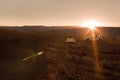 Extreme camping at the Atacama Desert