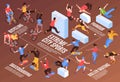 Extreme City Sport Isometric Infographics