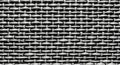 Extreme Close- Up Black and White Texture of Woven Fabric with Interlocking Threads Royalty Free Stock Photo