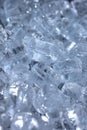 Extreme Close up of Ice Cubes Royalty Free Stock Photo