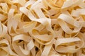 Extreme close-up image of a macaroni. Royalty Free Stock Photo