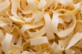 Extreme close-up image of a macaroni. Royalty Free Stock Photo