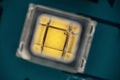 Extreme close up of light-emitting diode, LED Royalty Free Stock Photo