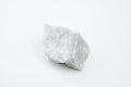 Talc mineral isolated over white