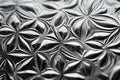 extreme closeup of a glossy embossed pattern on a giftwrapping paper Royalty Free Stock Photo