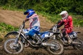 Extreme enduro MOTO SPORT Royalty Free Stock Photo