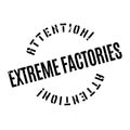 Extreme Factories rubber stamp