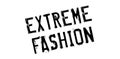 Extreme Fashion rubber stamp