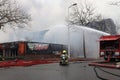 Extreme fire in furniture shop at the Lylantse Baan in Capelle aan den IJssel on march 21st 2021