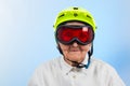 Extreme grannie Royalty Free Stock Photo