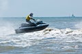 Extreme jet-ski watersports Royalty Free Stock Photo