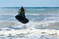 Extreme jet-ski watersports Royalty Free Stock Photo