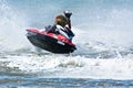 Extreme jet-ski watersports Royalty Free Stock Photo