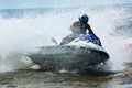 Extreme jet-ski watersports Royalty Free Stock Photo