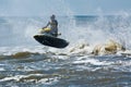 Extreme jet-ski watersports Royalty Free Stock Photo