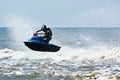 Extreme jet-ski watersports Royalty Free Stock Photo