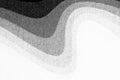 Macro Halftone Curved Gradient on Paper Royalty Free Stock Photo