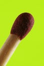 Extreme macro of match Royalty Free Stock Photo