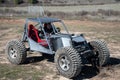 extreme off-road custom crawler in action