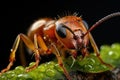 Extreme photographs with a macro lens of different insects