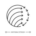 Extreme programming linear icon