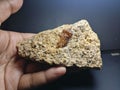 Extreme rare bastnasite mineral specimen from zagi pakistan