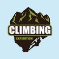 Extreme Rock Climbing Logo