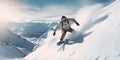 Extreme snowboarder Royalty Free Stock Photo