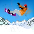 Extreme Snowboarding