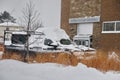 Extreme snowfall during snowstorm in Toronto