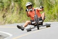 Extreme Sport Trike Drifting Royalty Free Stock Photo