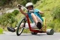 Extreme Sport Trike Drifting Royalty Free Stock Photo