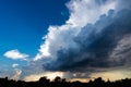 Extreme, stormy weather in germany