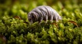 Extreme Tardigrade Water Bear Microscopic Creature on Moss Royalty Free Stock Photo