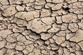 Extremelly dry cracked soil background texture. Climate change and drought concept Royalty Free Stock Photo