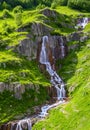 Extremely beautiful rapid waterfall.