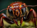 An extremely clear and detailed picture of an unknown small insect. Generated by AI