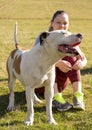 Extremely happy dog Royalty Free Stock Photo