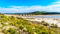 Extremely low water level in the Theewaterkloof Dam which is a major source for water supply to Cape Town