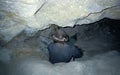 An extremly dangerous and hard job : a miner in the mine of Potosi, Bolivia