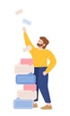Extrovert individuality. Extraversion character enjoying communication with