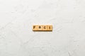 extrovert word written on wood block. extrovert text on table, concept