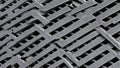 timeless steel mesh surface. ai generated